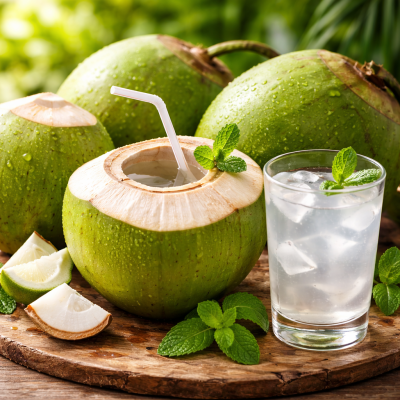 Natural Coconut Water (Nariyal Pani)